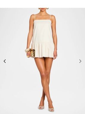 NWT SER.O.YA Krista Linen Mini Dress - Small